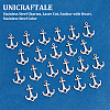 Unicraftale 50Pcs 304 Stainless Steel Charms STAS-UN0046-12-5