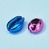 30Pcs Electroplated Sea Shell Beads SSHEL-FS0001-01-5