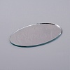 Oval Glass Mirror GLAA-WH0031-33-3