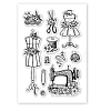 Custom PVC Plastic Clear Stamps DIY-WH0448-0601-8