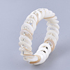 Freshwater Shell Beads Stretch Bracelets BJEW-S121-02B-02-3