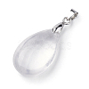 Natural Quartz Crystal Gemstone Pendants G-S243-30-2