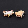 Opaque Resin Unicorn Pendants RESI-G040-A05-4