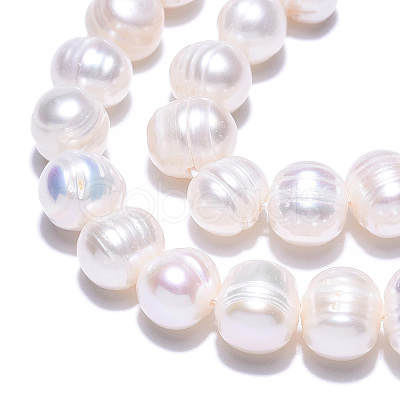 Natural Cultured Freshwater Pearl Beads Strands X-PEAR-N013-07N-1