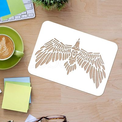 Large Plastic Reusable Drawing Painting Stencils Templates DIY-WH0202-040-1