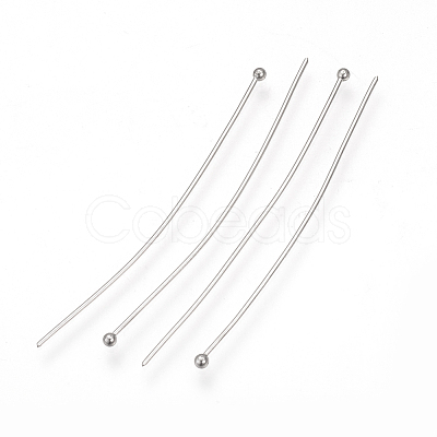 Tarnish Resistant 304 Stainless Steel Ball Head pins X-STAS-Q218-02D-1