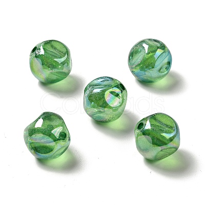 Transparent Acrylic Beads OACR-A013-02-1