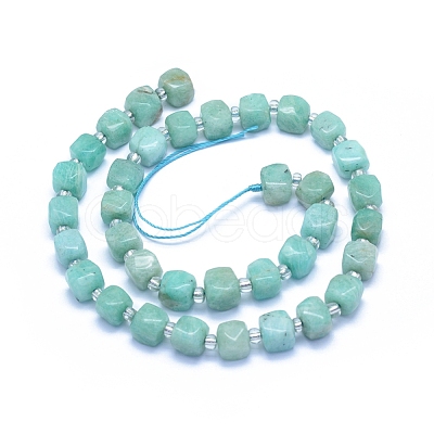 Natural Amazonite Beads Strands G-L552D-11A-1