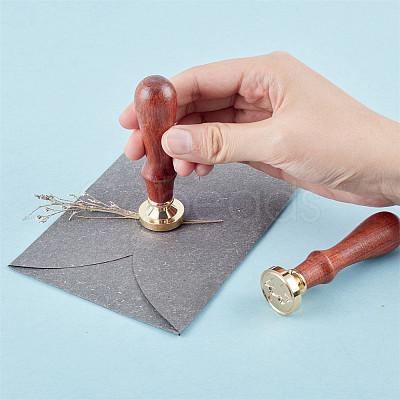 Wax Seal Stamp Set AJEW-WH0208-213-1