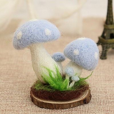 DIY Needle Felting Kit DIY-E037-06-1