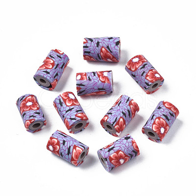 Handmade Polymer Clay Beads CLAY-N008-046-17-1