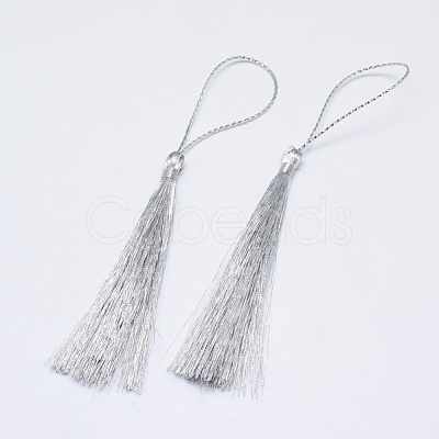 Nylon Tassel Big Pendant Decorations OCOR-T007-02-1