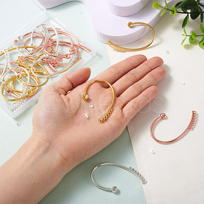 DIY Climber Wrap Around Earring Making Finding Kit KK-TA0001-16-1