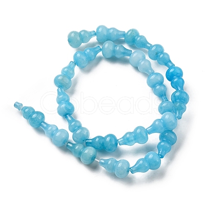 Natural White Jade Beads Strands G-C039-B04-1