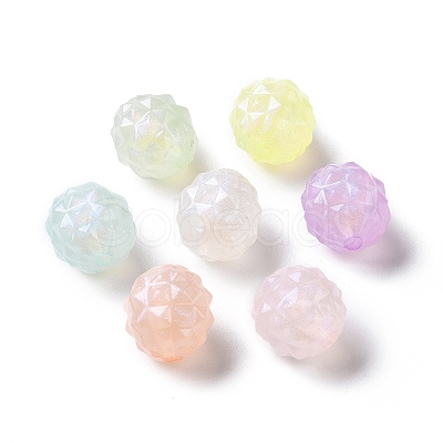 Luminous Acrylic Beads OACR-E010-28-1