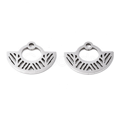 Non-Tarnish 201 Stainless Steel Charms STAS-Q240-040P-1