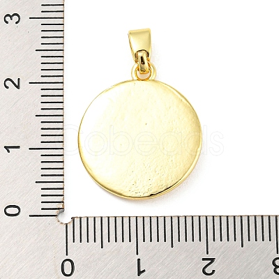 Rack Plating Brass Pendants KK-Q787-01G-1