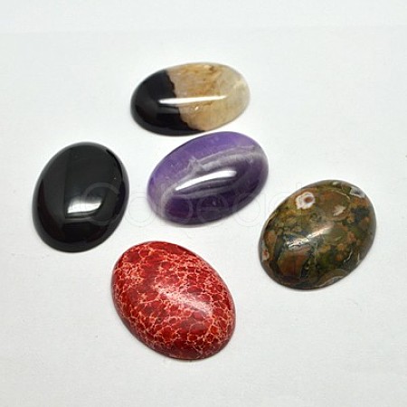 Gemstone Cabochons G-G529-15x20mm-M1-1