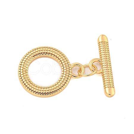 Brass Toggle Clasps KK-A223-18G-1