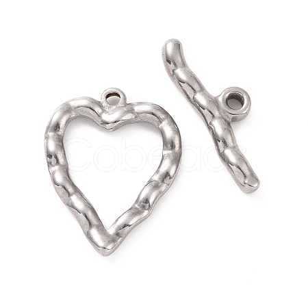 304 Stainless Steel Toggle Clasps STAS-A067-01P-1