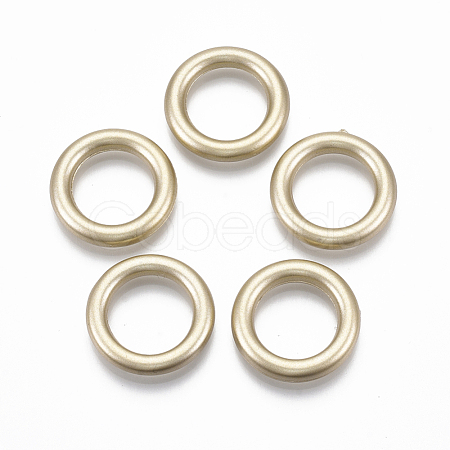 Spray Painted CCB Plastic Linking Rings CCB-R104-16A-02-1