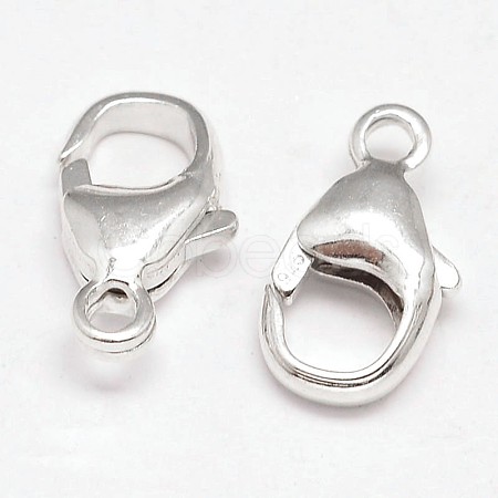925 Sterling Silver Lobster Claw Clasps STER-F014-10C-1