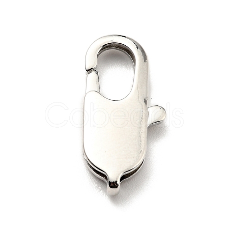 Brass Lobster Claw Clasps KK-G416-14P-1