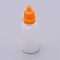 Plastic Bottle, Liqiud Bottle, Column, Dark Orange, 25.5x71mm, Capacity: 20ml(0.67 fl. oz)