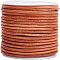 Cowhide Leather Cord, Jewelry Cord, Jewelry Making Material, BurlyWood, 3mm, about 21.87 Yards(20m)/Roll