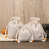 Linenette Drawstring Bags CON-PW0001-085A-03-1