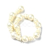 Natural Shell Pearl 3-Hole Guru Bead Strands G-K149-53A-2