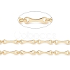 Rack Plating Brass Bar Link Chains CHC-K013-03-3