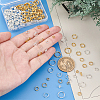 PandaHall Elite 180Pcs 12 Styles Brass Split Rings FIND-PH0020-26-3