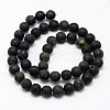 Natural Serpentine/Green Lace Stone Beads Strands G-D676-12mm-2