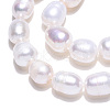 Natural Cultured Freshwater Pearl Beads Strands PEAR-L001-C-03-4