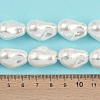 Electroplated Shell Pearl Beads Strands BSHE-M035-01A-05-4