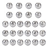 52Pcs 26 Style Electroplate Glass Alphabet Beads FIND-TA0001-99B-12