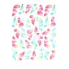 Shining Laser Ribbon Nail Decals Stickers MRMJ-R112-Z-D4310-03-1