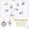 DICOSMETIC DIY Flower Leverback Earring Making Kits DIY-DC0001-48-4