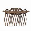 Iron Hair Comb Findings X-MAK-S012-FT002-10AB-2