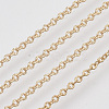 3.28 Feet Brass Cable Chains X-CHC-T008-04G-2