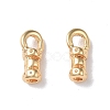 Brass Cord Ends KK-I702-18G-2