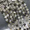 Natural Black Rutilated Quartz Strands G-K389-E04-01-3