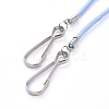 Polyester & Spandex Cord Ropes Eyeglasses Chains AJEW-EH00058-06-2