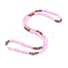 Three Loops Stretch Wrap Bracelets BJEW-JB05018-05-4