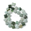 Natural Myanmar Jadeite Beads Strands G-A092-D01-02-3