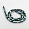 Electroplate Non-magnetic Synthetic Hematite Beads Strands G-J208D-06-2