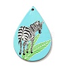 Opaque Acrylic Pendants MACR-D076-02A-1