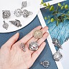 SUNNYCLUE 10Pcs 5 Styles Jewelry Making Finding Sets DIY-SC0020-05-3