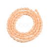 Opaque Solid Color Glass Beads Strands GLAA-N052-02-A06-2